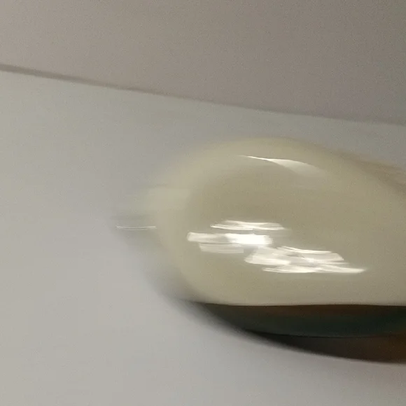 Murano Glass Duck Figurine - Green and Amber - Picture 7 of 13